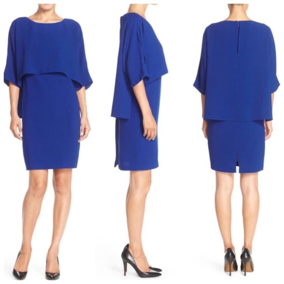 Adrianna Papell Dresses & Skirts - Adrianna Papell Cape Dress